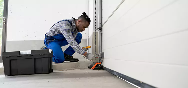 Fix Garage Door Sensor Wires Taylor