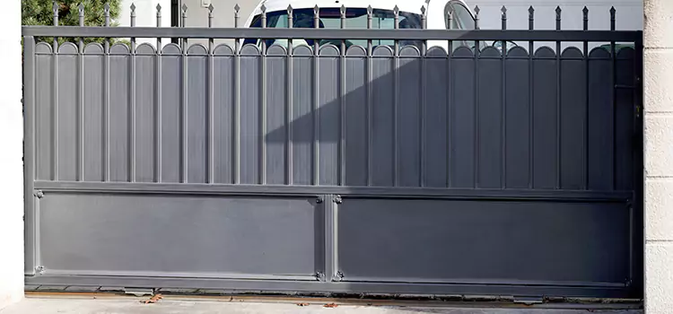 Metal Driveway Gate Installation Taylor