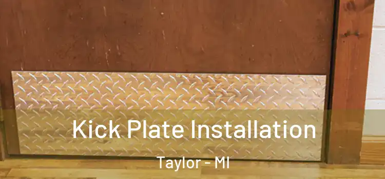 Kick Plate Installation Taylor - MI