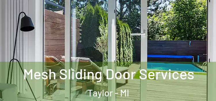 Mesh Sliding Door Services Taylor - MI