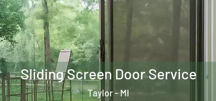 Sliding Screen Door Service Taylor - MI
